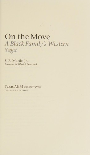Cover for On the move