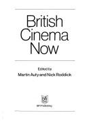 Cover for British cinema now