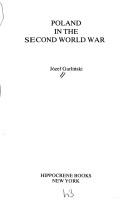 Cover for Poland in the Second World War