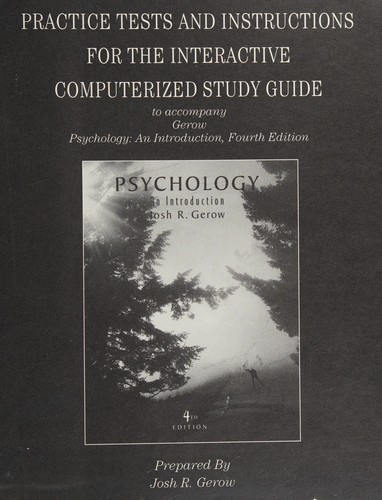 Cover for Psychology