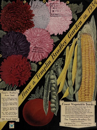 Cover for Have a "Templin-Bradley garden" in 1934