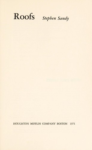Cover for Roofs.