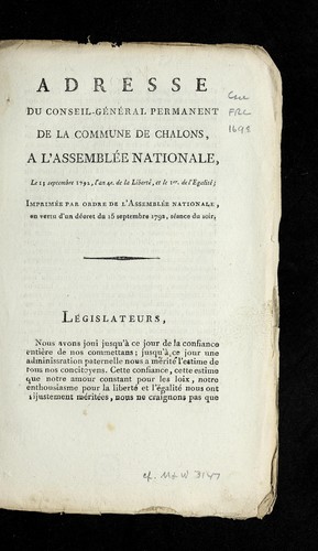 Cover for Adresse