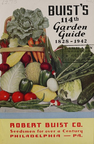 Cover for Buist's 114th garden guide, 1828-1942