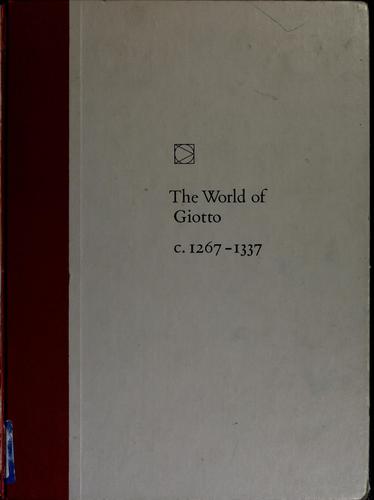 Cover for The world of Giotto, c. 1267-1337