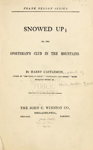 Cover for ... Snowed up