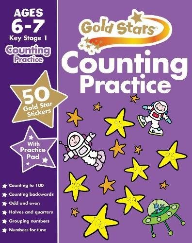Cover for Gold Stars Counting Practice Ages 6-7 Key Stage 1
