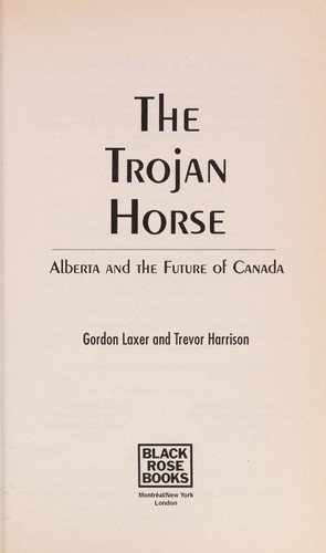 Cover for The trojan horse