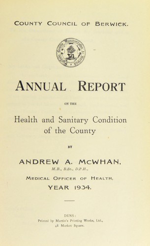 Cover for [Report 1934]