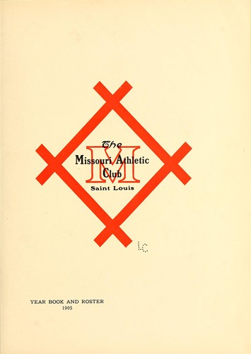 Cover for Year book and roster, 1905