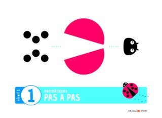 Cover for Matemàtiques Pas a pas Infantil Quadern 1 Nivell 1