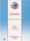 Cover for Property rights and the environment