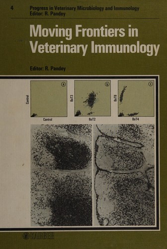 Cover for Moving frontiers in veterinary immunology