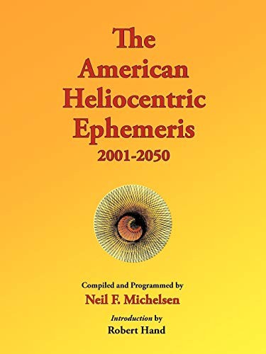 Cover for The American heliocentric ephemeris 2001-2050
