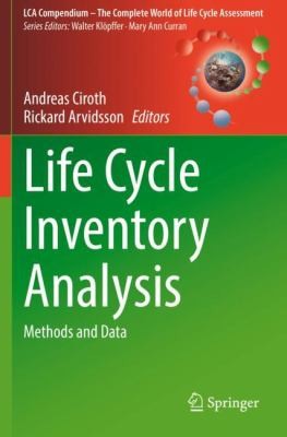 Cover for Life Cycle Inventory Analysis