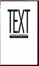 Cover for Text