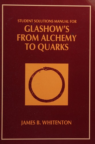 Cover for S.S.M. from Alchemy to Quarks