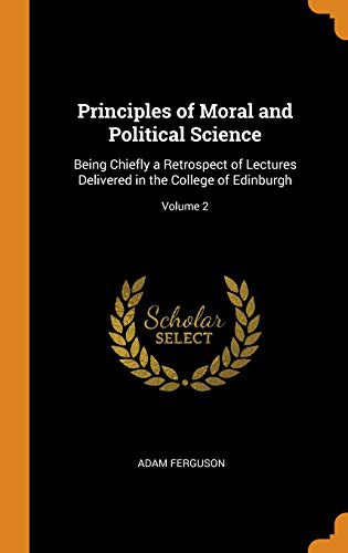 Cover for Principles of Moral and Political Science