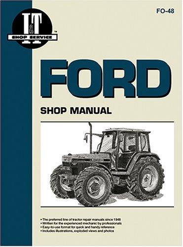 Cover for Ford shop manual.