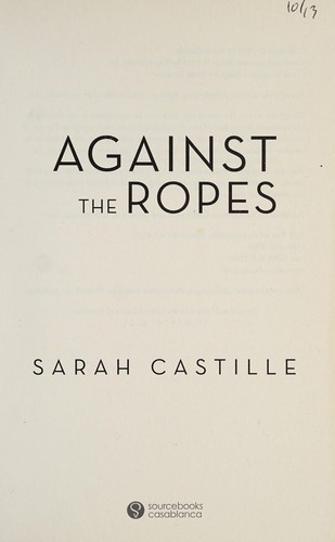 Cover for Against the ropes