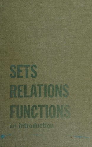 Cover for Sets, relations, functions