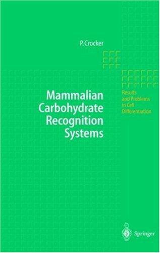 Cover for Mammalian Carbohydrate Recognition Systems (Results and Problems in Cell Differentiation)