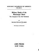 Cover for Military roads of the Mississippi Basin
