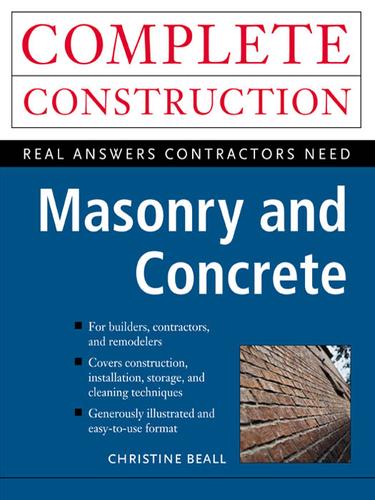 Cover for Masonry and Concrete