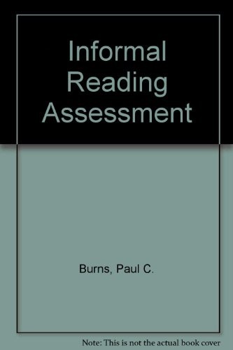 Cover for Informal Reading Assessment