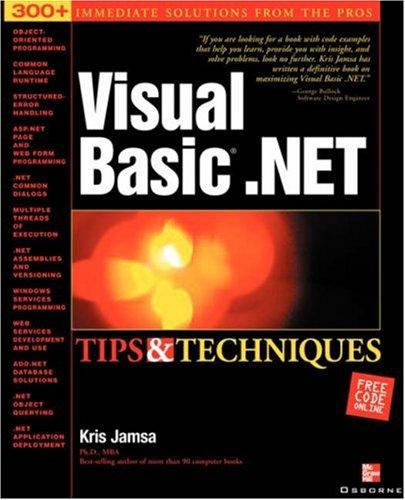 Cover for Visual Basic .Net
