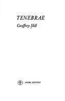 Cover for Tenebrae