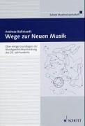 Cover for Wege zur neuen Musik