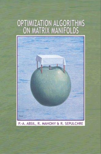 Cover for Optimization Algorithms on Matrix Manifolds