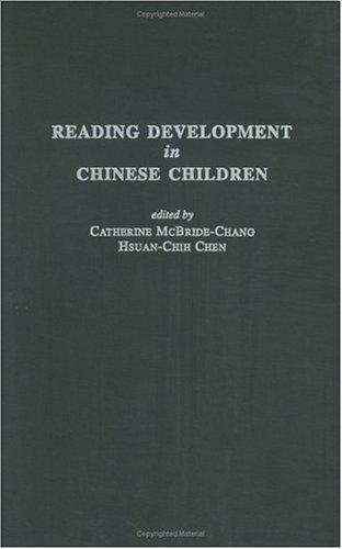 Cover for Reading Development in Chinese Children