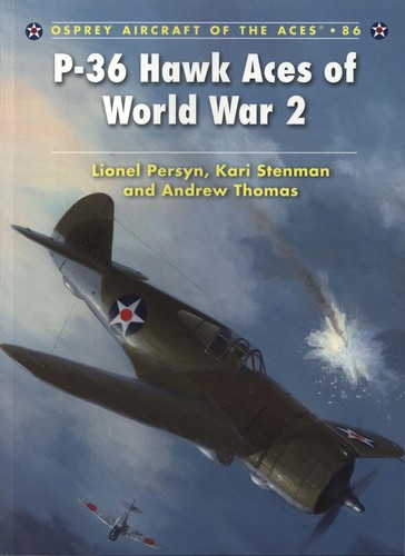 Cover for P-36 Hawk aces of World War 2