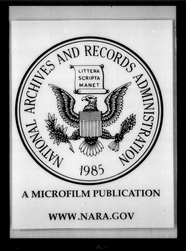 Cover for Records of the field offices for the states of Maryland and Delaware, Bureau of Refugees, Freedmen, and Abandoned Lands, 1865-1872