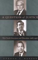 Cover for A question of justice