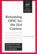 Cover for Reforming OPIC for the Twenty-First Century (Policy Analyses in International Economics)