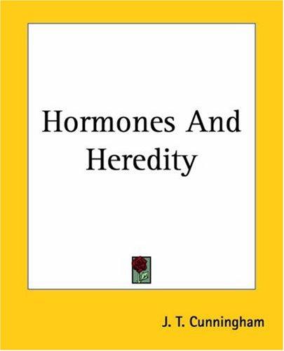 Cover for Hormones And Heredity