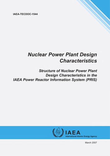Cover for Nuclear power plant design characteristics
