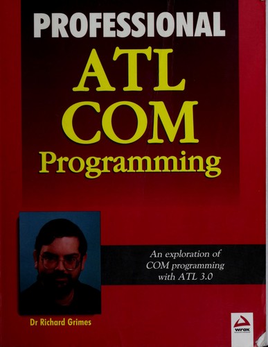 Cover for Professional ATL COM programming.