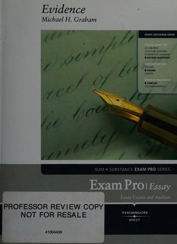 Cover for Evidence