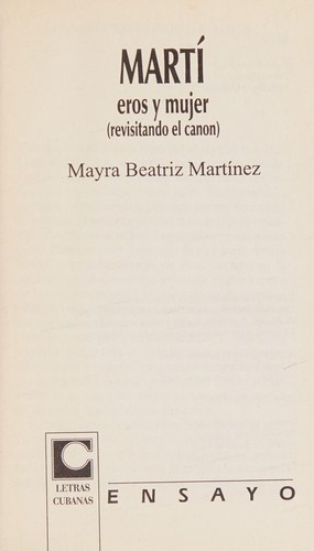 Cover for Martí