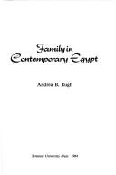 Cover for Family in contemporary Egypt