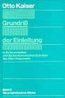 Cover for Grundriß der Einleitung in die kanonischen und deuterokanonischen Schriften des Alten Testaments, Bd.2, Die prophetischen Werke