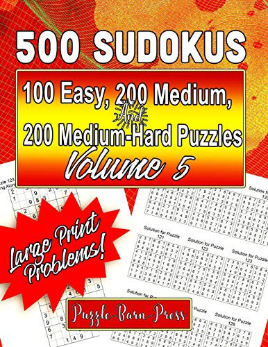 Cover for 500 Sudokus