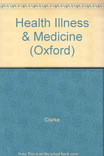 Cover for Health, illness, and medicine in Canada