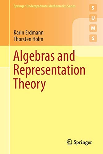 Cover for Algebras and Representation Theory
