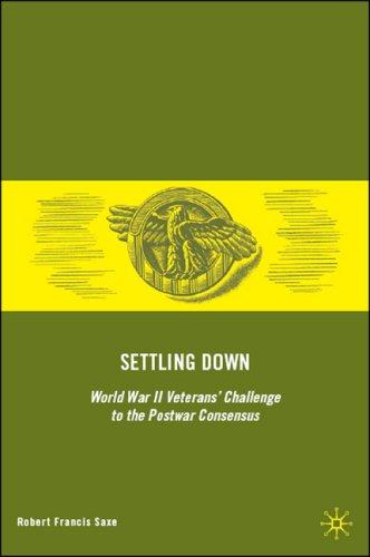 Cover for Settling Down