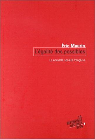 Cover for L'Egalité des possibles 